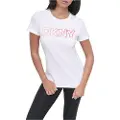 DKNY Ombre Outline Logo Kortarmet T-skjorte