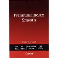 Canon Premium Fine Art Smooth FA-SM2 - Glatt - 16,5 mille - A3 Plus (330,2 x 482,6 mm) - 310 g/m² - 82 pund - 25 ark fotopapir