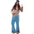 MOM Psykedelisk Hippie-kostyme For Menn