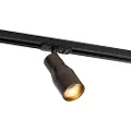 QAZQA Moderne spotlight mørk bronse for 1-fase skinnesystem - Iconic Kohua