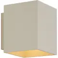 QAZQA Moderne vegglampe beige G9 firkantet - Sola