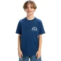 Quiksilver Ev Summer Road Kids T-skjorte blå