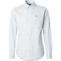 FYNCH-HATTON Seasonal Combi Print Skjorte Med Lange Ermer