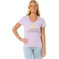 Rip Curl Cala Kort Ermet V-hals T-skjorte