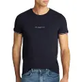 Tommy Hilfiger Logo Tipped Kortarmet T-skjorte