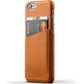 Mujjo Leather Wallet Case, Tegnebog, Apple, iPhone 6 Plus, Solbrun