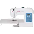 SINGER Brilliance 6160 - Symaskin - 60 sting - 4 enkeltskrittsknappehull - LCD display
