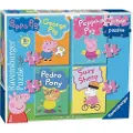 Ravensburger Puslespill Peppa Pig My First Puzzle 2/3/4/5 brikker,