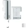Schneider Electric dørtelefonsystem kablet komplett sett 1841170 1 familiehus hvit (1841170)