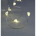 Sirius Maggie Lyskæde - 40 LED - Klar/Sølv