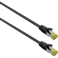 Helos 263804, 3 m, Cat6a, S/FTP (S-STP), RJ-45, RJ-45, Sort