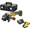 DeWalt Bd-dcg405h2t 18v Xr 125 Mm 2x5ah Ps Vinkelsliper