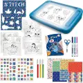 Disney Stitch Tegnebord Med Lys Og Tilbehør