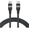 Anker USB-C to USB-C Cable (1.8m 240W Upcycled-Braided) - Black