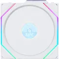 Lian Li UNI FAN TL Wireless LCD Reverse - Kabinettvifte - 120mm - Hvit - 33 dBA