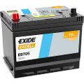Exide Excell 12v 70ah 540a Batterilader