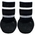 Trixie Hundesokker, non-slip, L–XL, 2 stk., sort