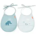 Done by Deer bib med lomme 2-pack Elphee Blue