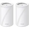 TP-LINK Deco BE65, Hvit, Innvendig lys, Mesh system, Tre-båndsfrekvens (2,4 GHz / 5 GHz / 6 GHz), Wi-Fi 7 (802.11be), 11000 Mbit/s