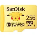 SanDisk Nintendo Switch Pokémon Pikachu MicroSD - 100MB/s - 256GB