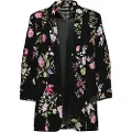 Pieces Boss 3/4 Printed Blazer