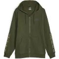 Puma Ess Tape Camo Genser Med Hel Glidelås