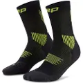 Cep Core Run Socks Mid Cut 5.0, løpesokker, herre, svart/grønn