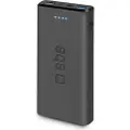 SBS TTBB10000FASTK Nødlader - Svart - 10000 mAh