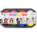 Snazaroo Sminkefarve palette 8x18ml ass. farver