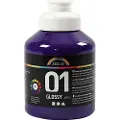 CCPAS Akrylmaling A-Color 01 - blank, violet, 500 ml