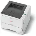 OKI B512dn - Skriver - S/H - Dupleks - LED - A4/Legal - 1200 x 1200 dpi - inntil 45 spm - kapasitet: 630 ark - USB 2.0, Gigabit LAN