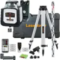 Laserliner rotationslaser - Cubus 210 Set, rød laser, rækkevidde 200m
