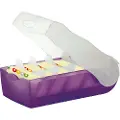 HAN CROCO A8, Plast, Polypropylen (PP), Lilac, Hvit, A8, 500 ark, 97 mm, 67 mm