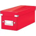 Leitz Click & Store WOW - Lagerboks - for CDs - kapasitet: 60 disketter - rød
