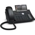 Snom D375 - VoIP-telefon - med Bluetooth-grensesnitt - treveis anropskapasitet - SIP - 12 linjer - svart, blå