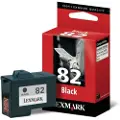 Lexmark Blekkpatron sort Nr 82 25 ml