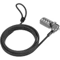 Compulocks T-bar Security Combination Cable Lock - Sikkerhetskabellås - for Compulocks Universal Tablet Holder