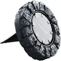 Heitronic 500581 Siena LED-havelampe Sæt med 2 stk. LED (RGB) LED indbygget Mørkegrå