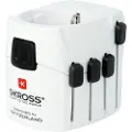 Skross PRO, Universal, Universal, 100-250 V, 6,3 A, Svart, Hvit, 1575 W