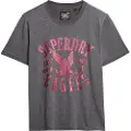 Superdry Embellish Varsity Relaxed Kortarmet T-skjorte