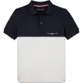 Tommy Hilfiger Colourblock Mini Cropped Kortermet Poloskjorte
