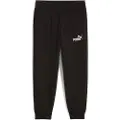 Puma ESS No. 1 Logo Fleece Sweatpants Kids, Clothing, Black, 6-7Y