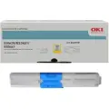 OKI Tonerkassett cyan 5.000 side