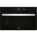 Whirlpool Absolute AMW 730 NB - Mikrobølgeovn med grill - innebygd - 31 liter - 1000 W - svart