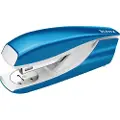Leitz - Stiftemaskin - 30 ark / 3 mm - 24/6, 26/6 - plast, metall - metallic blå