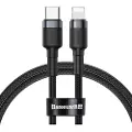 Baseus Cafule Cable Type-C to iP PD 18W 1m Gray+Black