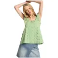 LOIS Jeans 10953 Ermeløs Bluse