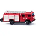 Wiking 096104 N Udrykningskøretøj model Magirus Deutz Brandvæsen LF 16