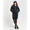 Gant for woman. 4502087 Navy cotton dress (L), Casual, Long sleeve