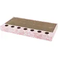 Trixie Scratching cardboard with toys, 48 × 25 cm, pink